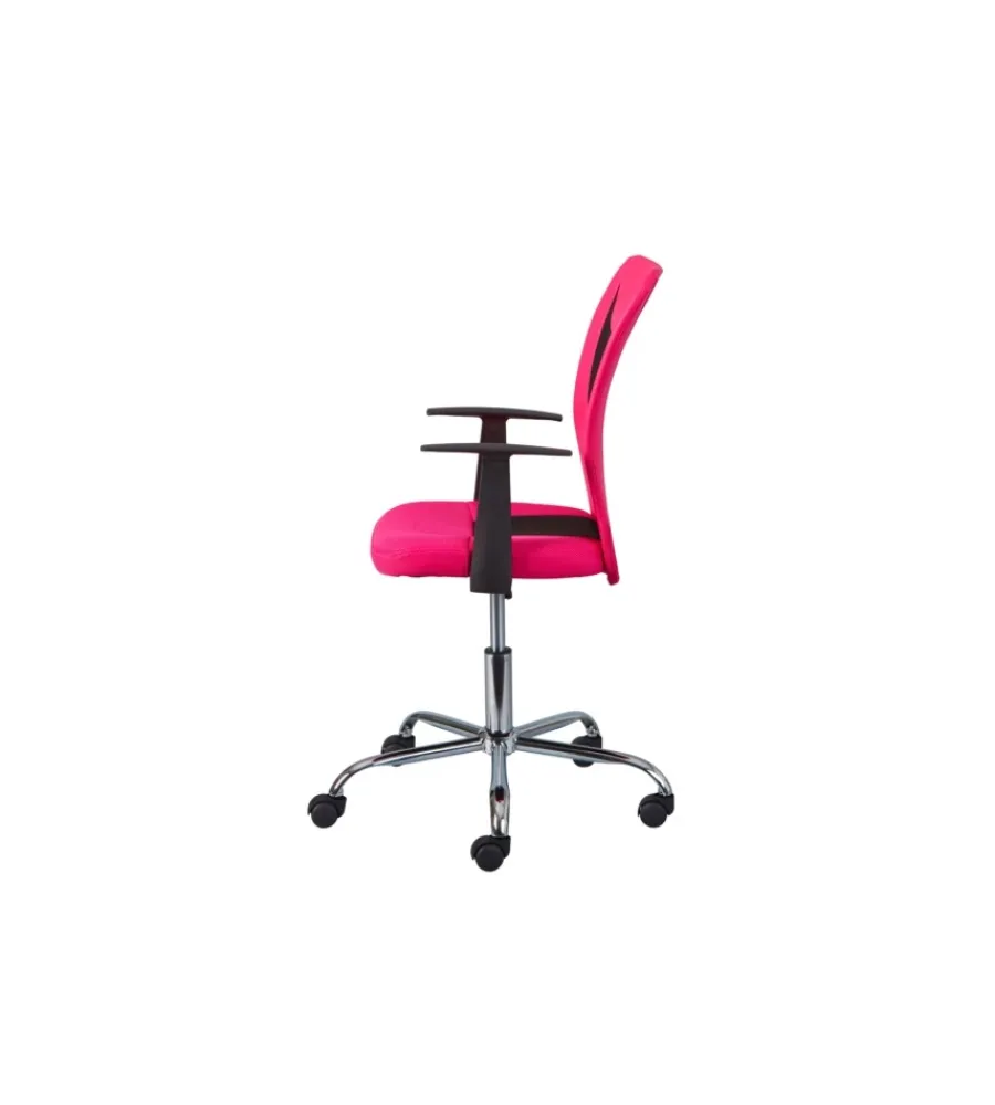 Sedie Ufficio- Poltroncina ufficio con braccioli traspirante ed elevabile da 85-95 cm