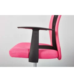 Sedie Ufficio- Poltroncina ufficio con braccioli traspirante ed elevabile da 85-95 cm