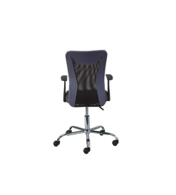 Online Poltroncina ufficio nera con braccioli e ruote, 55x54,5x85-95 cm Sedie Ufficio