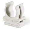 Best - 5 clips fissatubo a scatto per tubi ø 16 mm grigie Tubi E Canaline
