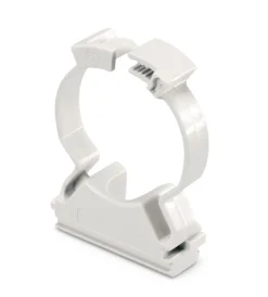 Best - 15 clips fissatubo a collare per tubi ø 20 mm grigie Tubi E Canaline