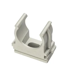 Discount - 5 clips fissatubo a scatto per tubi ø 20 mm grigie Tubi E Canaline