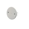 Serie Civili- Poly pool - 2 coperchi per scatole tonde da incasso ø 60 mm bianchi