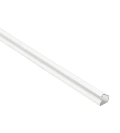 Poly Pool Tubi E Canaline|- 2 m canale portacavo adesivo 12 mm x 17 mm bianco