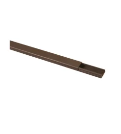 Tubi E Canaline-Poly Pool - 2 m canale portacavo 20 mm x 10 mm marrone