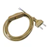 Cavi Elettrici E Relativi Accessori-Poly Pool - 1,5 m cavo alimentazione abat-jour spina 2,5 a oro