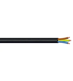 New - 10 m cavo h03vv-f 3 x 0,75 mm² bianco Cavi Elettrici E Relativi Accessori