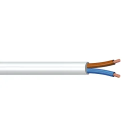 Cavi Elettrici E Relativi Accessori-Poly Pool - 5 m cavo h03vv-f 2 x 0,75 mm² bianco