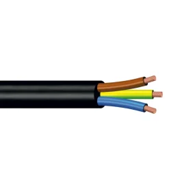 Sale - 10 m cavo h05vv-f 3 x 1,5 mm² nero Cavi Elettrici E Relativi Accessori