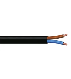 Cavi Elettrici E Relativi Accessori-Poly Pool - 25 m cavo h03vvh2-f 2 x 0,75 mm² nero