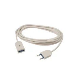 Poly Pool Prolunghe|- 5 m prolunga con spina e presa 10 a bianca