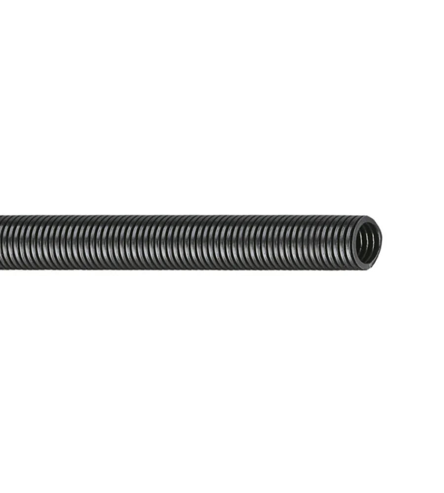 Tubi Corrugati-Poly Pool - 25 m tubo pieghevole 3.3.2.1 ø 25 mm per installazioni incassate nero