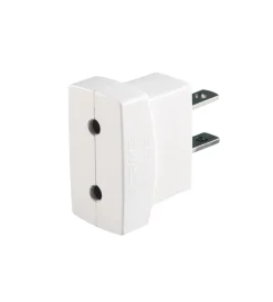 Outlet - adattatore spina 10 a standard americano e presa 10 a bianco Multiprese Ed Adattatori