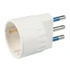 Poly Pool Multiprese Ed Adattatori|- adattatore spina 16 a e presa tedesca bianco