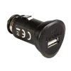 Elettrico-Poly Pool - alimentatore usb per accendisigari auto nero