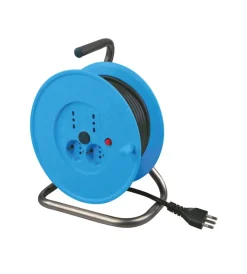 Poly Pool Avvolgicavi|- avvolgicavo "mini" 25 m con 2 prese bivalenti 2 p30