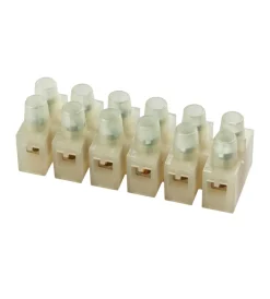 Cavi Elettrici E Relativi Accessori-Poly Pool - morsettiera 450 v~ a 12 poli sezione 10 mm² bianche