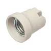 Clearance - portalampada e27 in porcellana 500 v~ bianco Portalampade