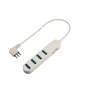 Clearance - presa multipla con 4 prese 10 a 1,5 m cavo e interruttore bianca Multiprese Ed Adattatori