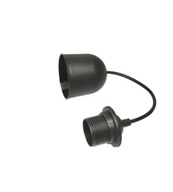 Portalampade-Poly Pool - punto luce da soffitto con 80 cm di cavo e portalampada e27 bianco
