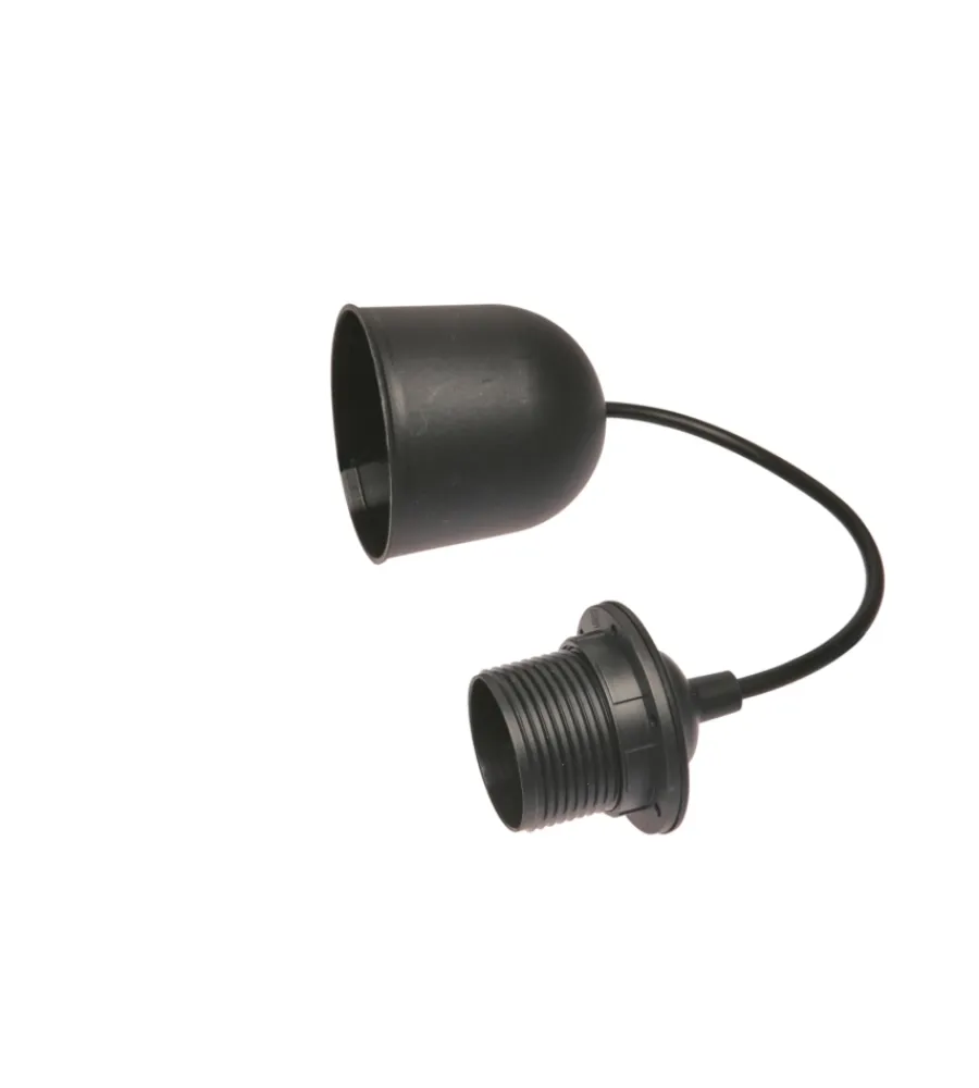 Portalampade-Poly Pool - punto luce da soffitto con 80 cm di cavo e portalampada e27 bianco