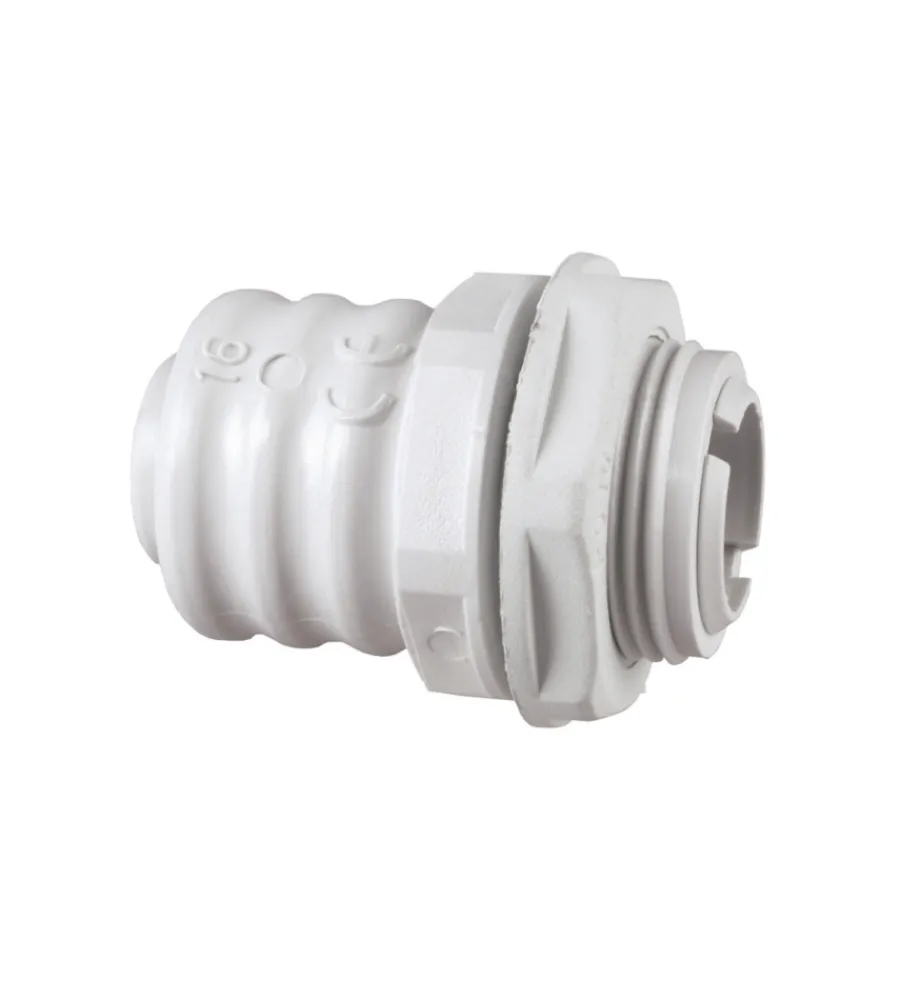 Tubi E Canaline-Poly Pool - raccordo scatola di derivazione - guaina ø 16 mm ip65 grigio