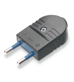 Discount - spina 10 a 2p uscita cavo assiale nera Spine E Prese
