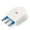Poly Pool Spine E Prese|- spina 16 a 2p+t uscita cavo assiale bianca