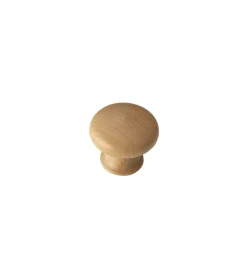 New Pomolo in legno - ø 31 mm. - frassino Ferramenta Per Mobili E Infissi