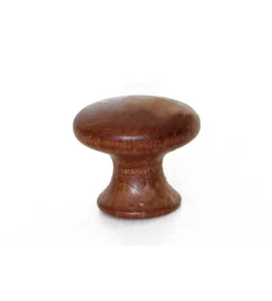 Hot Pomolo in legno - ø 31 mm. - noce scuro Ferramenta Per Mobili E Infissi