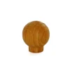 Ferramenta Per Mobili E Infissi|Pomolo in legno - ø 30 mm. - rovere lucido