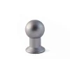 Ferramenta Per Mobili E Infissi|Pomolo in ottone - ø 14 mm. - cromato