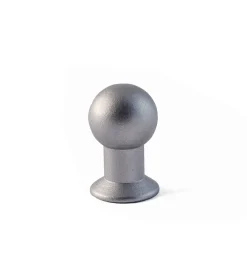 Ferramenta Per Mobili E Infissi- Pomolo in ottone - ø 14 mm. - eco nichel