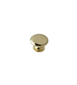 Hot Pomolo in ottone - ø 25 mm. - oro lucido Ferramenta Per Mobili E Infissi