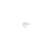 Ferramenta Per Mobili E Infissi- Pomolo in plastica - ø 32 mm. - bianco