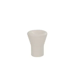 Online Pomolo rigato in plastica - ø 15 mm. - bianco Ferramenta Per Mobili E Infissi