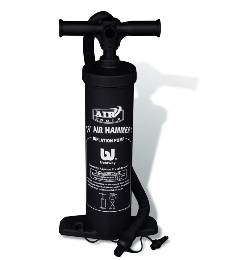 Best Pompa a martello per materassini con 3 adattatori - cod. 62030 Piscine
