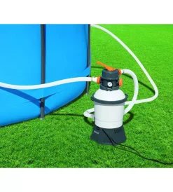 Bestway Piscine|Pompa di filtraggio a sabbia "flowclear" per piscine da  3.028 litri/ora  - cod. 58515