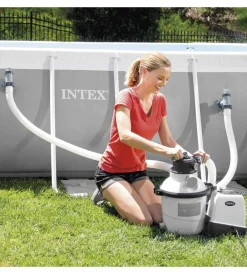 Intex Piscine|Pompa filtro a sabbia "krystal clear" 5700 l/h - cod. 26644fr