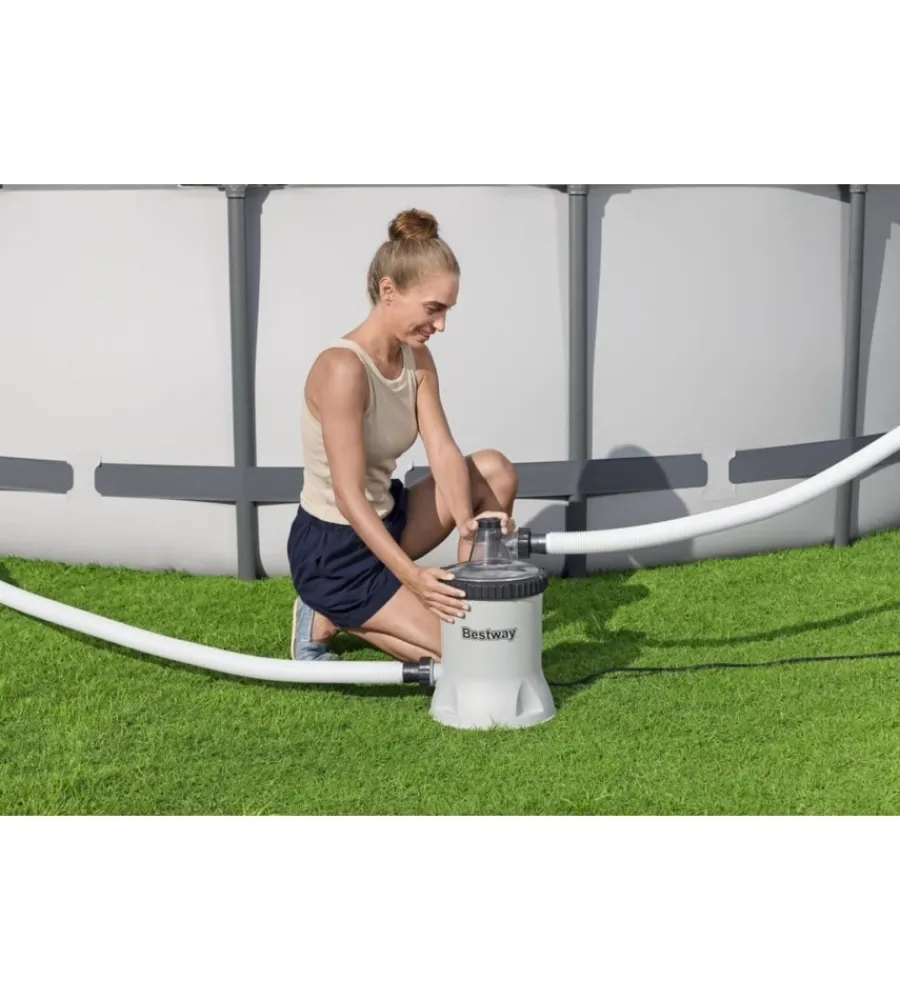 Clearance Pompa filtro per piscine da 5678 l/h bestway "polysphere" Piscine