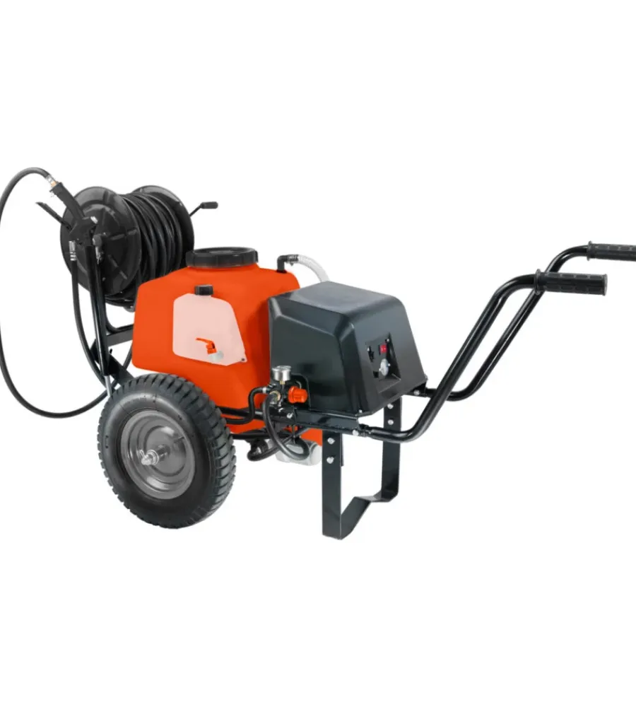 Online Pompa irroratrice a batteria carrellata "303" 80l 10 bar 12v 36ah Attrezzatura Giardinaggio
