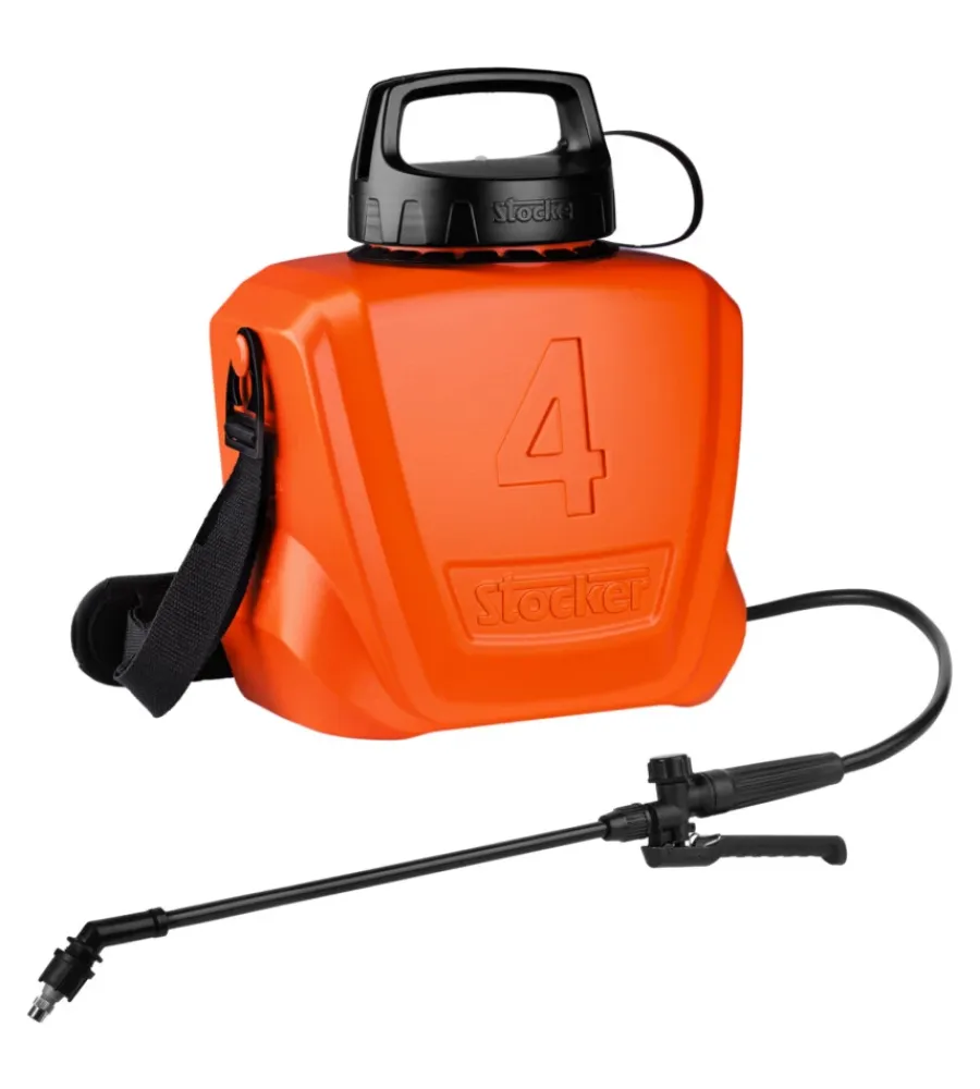 Attrezzatura Giardinaggio-Stocker Pompa irroratrice a tracolla a batteria "401" 4l 2 bar 3,6v 2,5ah
