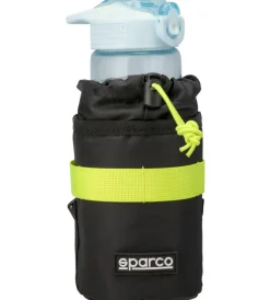 Sparco Bici|Porta borraccia per bicicletta in microfibra , 12x8x8 cm