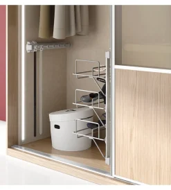 Armadi-Emuca Porta cinture laterale estraibile tecnoplastica alluminio