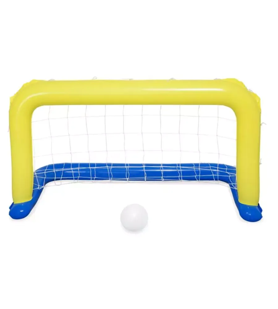 Hot Porta gonfiabile da pallanuoto con palla bestway 142x76cm Piscine