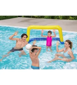 Hot Porta gonfiabile da pallanuoto con palla bestway 142x76cm Piscine