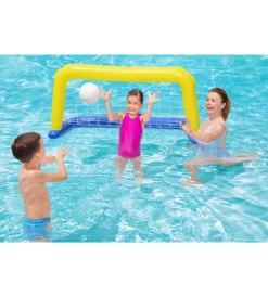 Hot Porta gonfiabile da pallanuoto con palla bestway 142x76cm Piscine