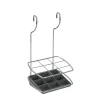 Accessori Cucina|Porta posate cromato c/bacinella in plastica lonardo