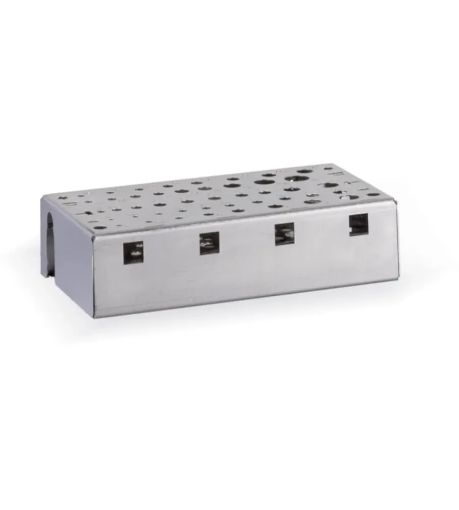 Officina E Garage|Porta punte fami in acciaio inox 15,5x8,4x3,9 cm