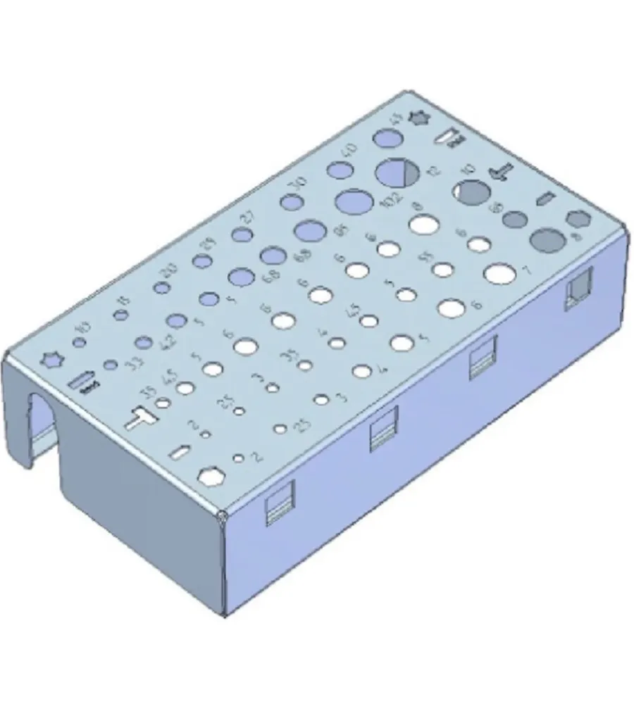 Officina E Garage|Porta punte fami in acciaio inox 15,5x8,4x3,9 cm